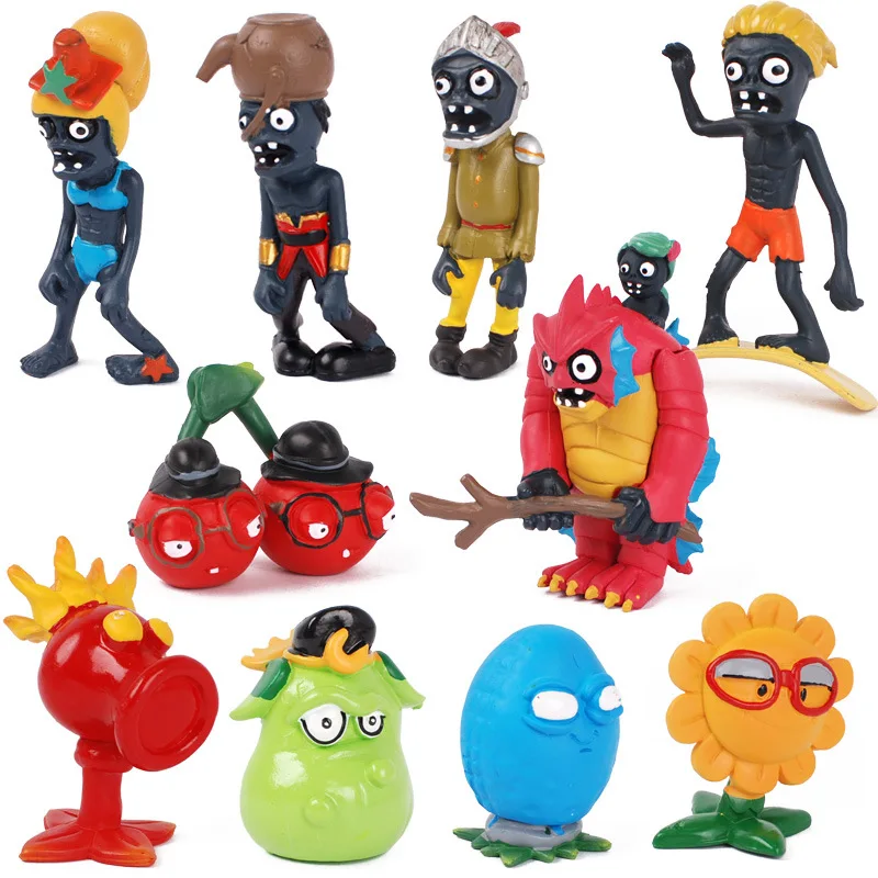 Plants vs Zombies Toys Series Game Role Figure Display Toy for Kids Christmas Gift