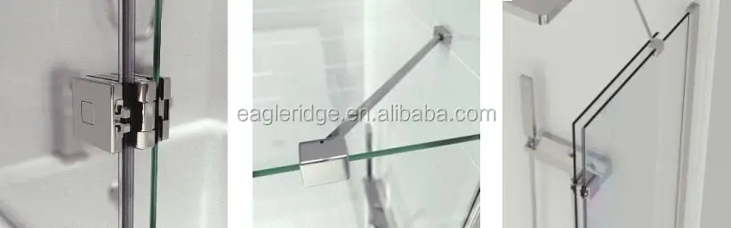 
Folding frameless bath screen for bathroom 4BASC2PFOUTSLH 