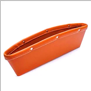 
Leather Car Seat Console Gap Filler Storage Box Car Pocket Organizer 