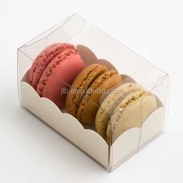 2020 plastic box for macarons/clear plastic macarons box/plastic gift box