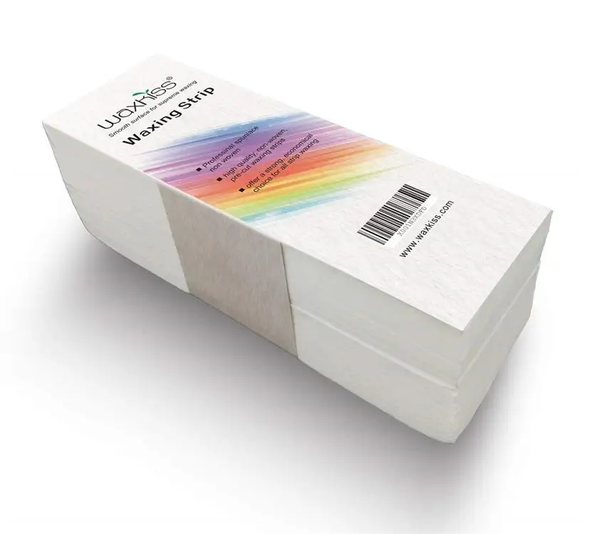 Waxkiss wholesale Spreme 200 Counts Soft and Smooth Spunlace Non woven Waxing Strip