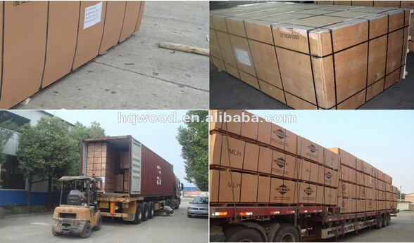 
18mm finger jointed film faced plywood With brand 