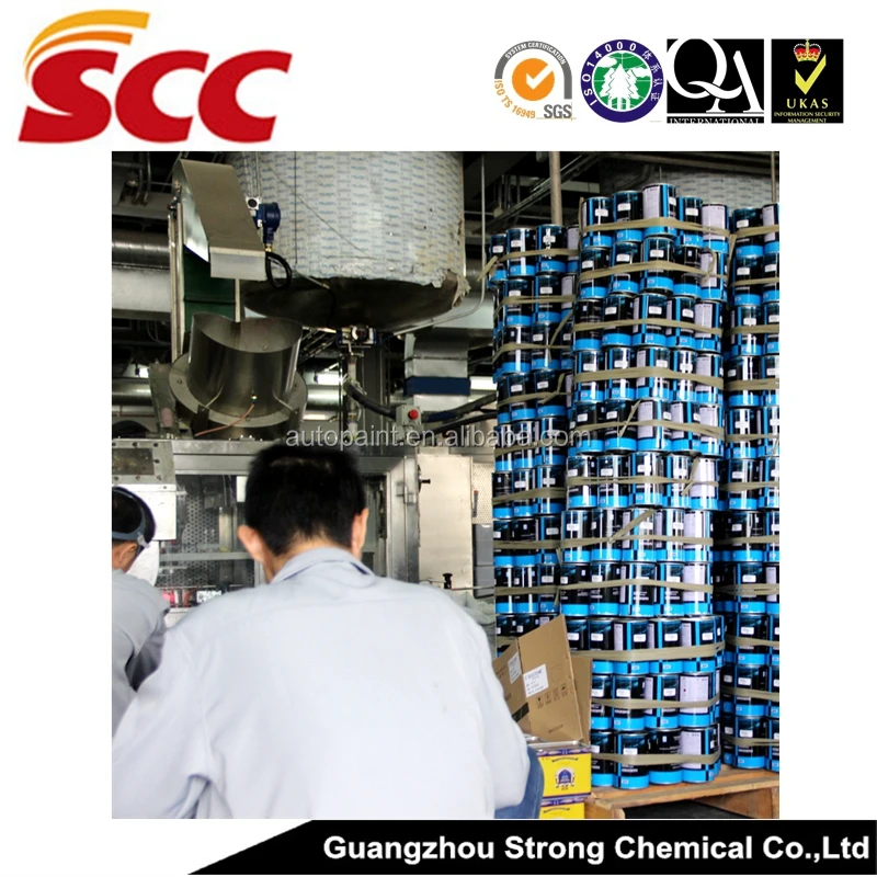 UN-S18 UNIC 2K Bright yellow auto base paint