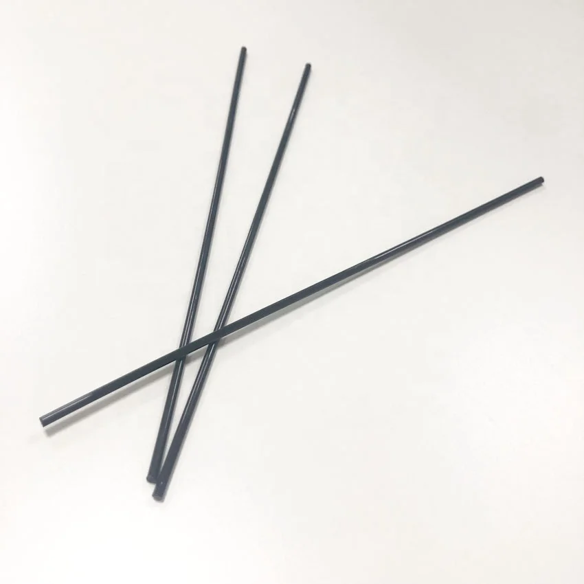 Custom specifications 1-150mm black ABS rod POM bar  PP rods hard solid plastic rod