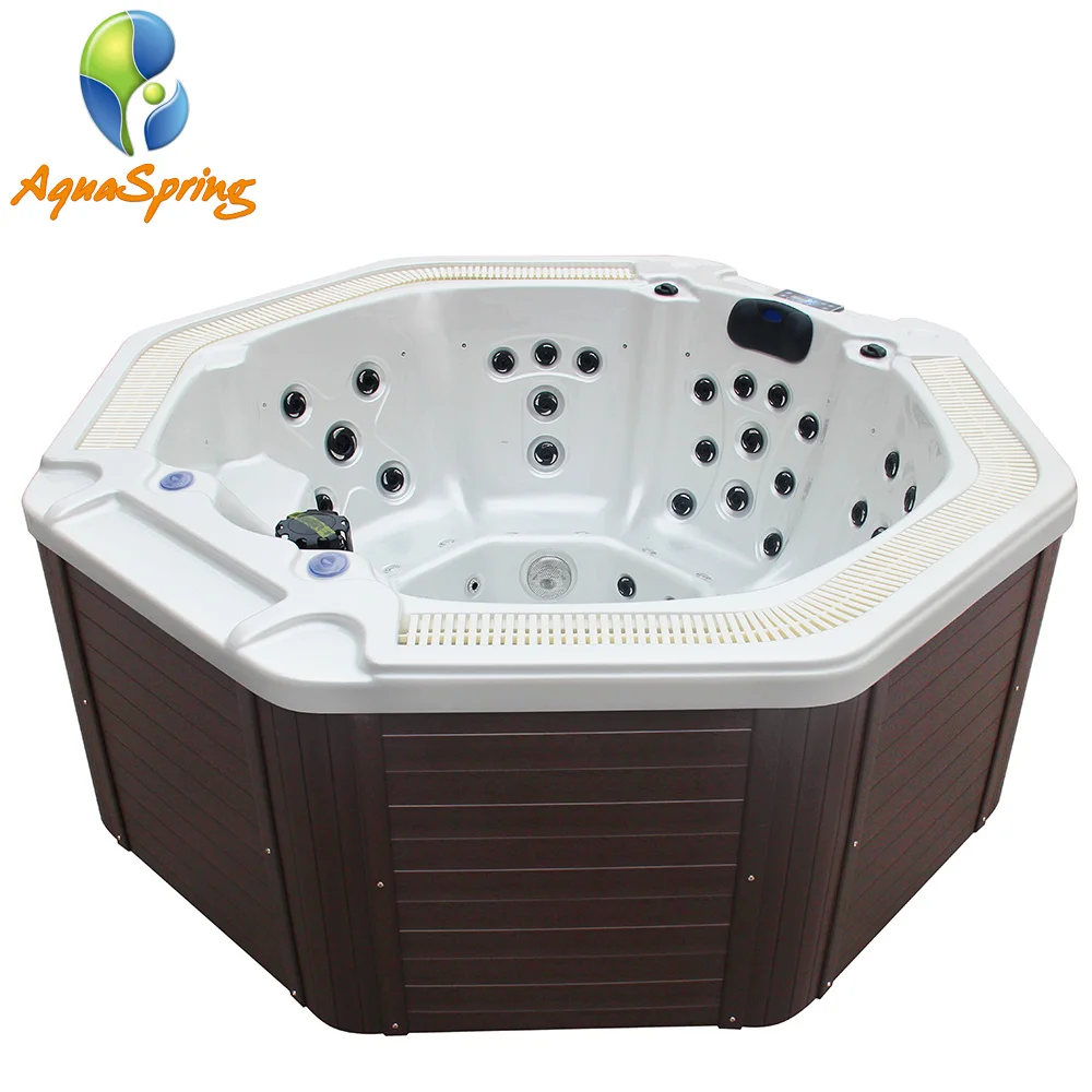 Popular Octagonal Outdoor Spa,Built-in Outdoor Pool Round Hot Tub