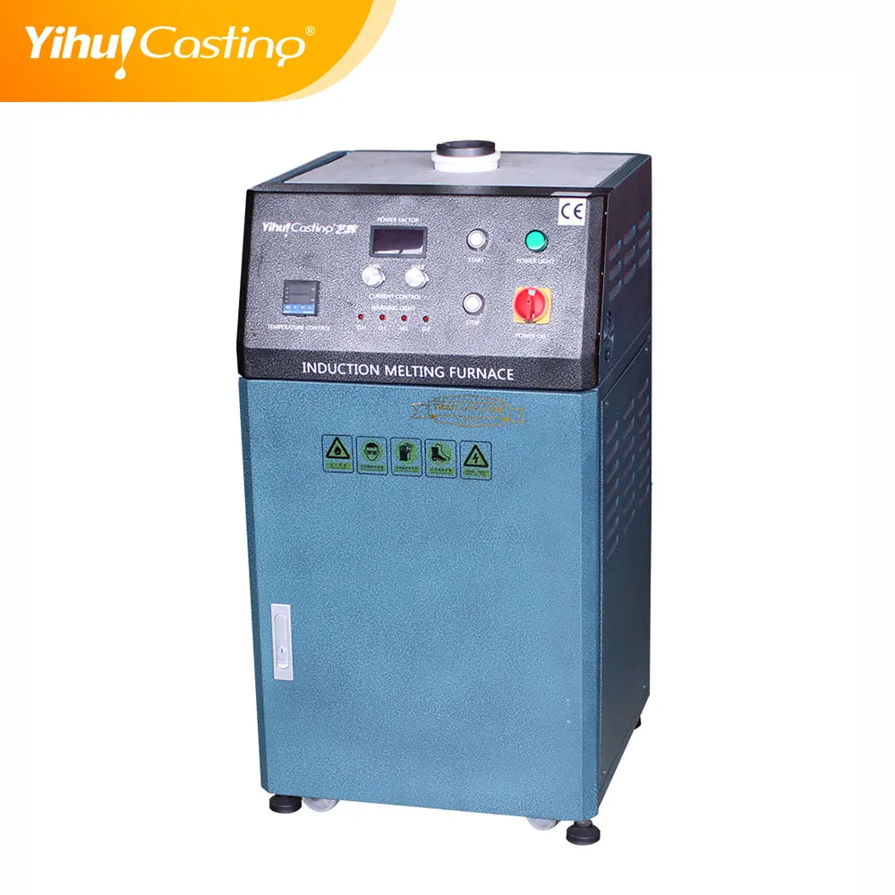 10KG Jewelry Production Melting Furnace for gold, silver, copper mini induction furance