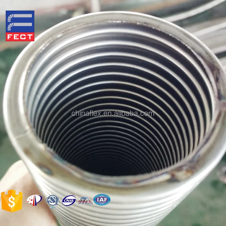 Firefighting equipment Unbraided Stainless Steel Flexible Fire Sprinkler Hose