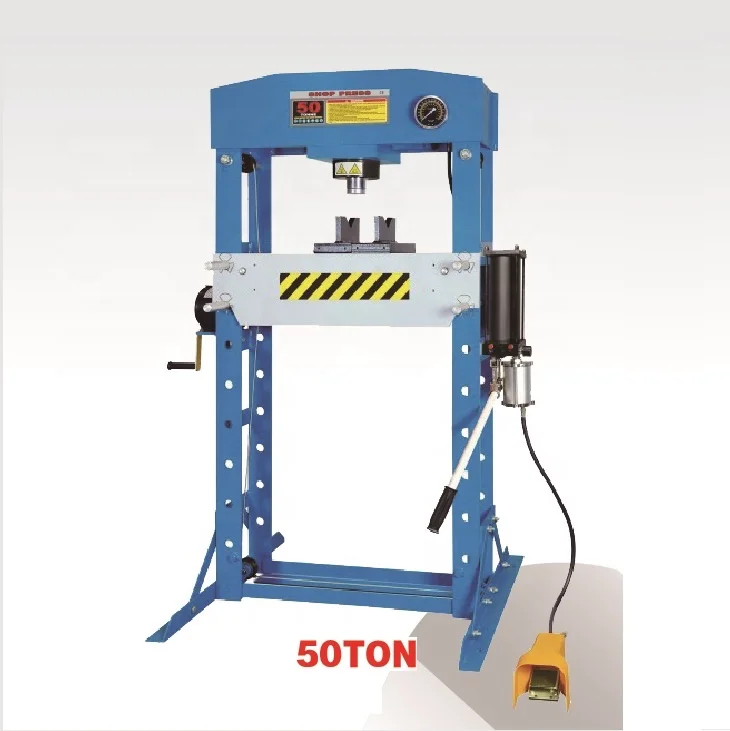 Hot Sales 100Ton Heavy Duty Air Hydraulic Shop Press Machine