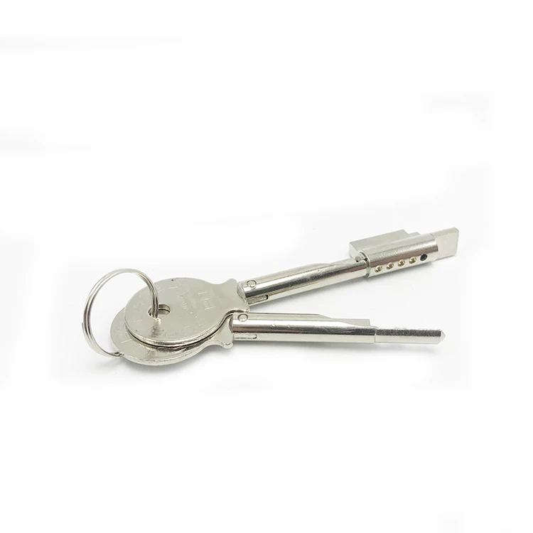 High Security Cross Key Half Cylinder Lock Brass Mortise Euro Door Cylinder