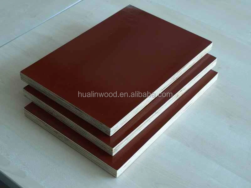 18mm hardwood core concrete formwork film faced plywood