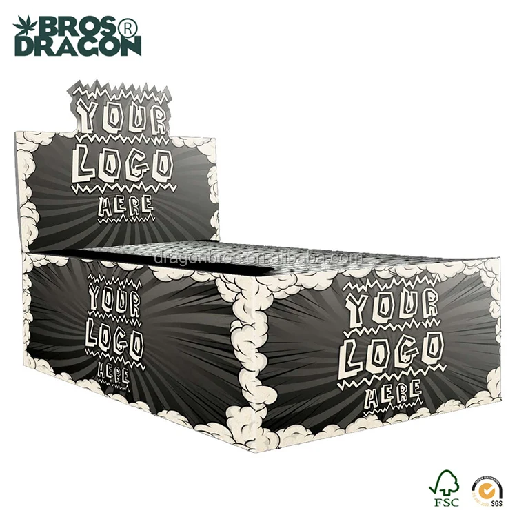 
rolling paper smoking custom your own arabic gum king size pure hemp paper 