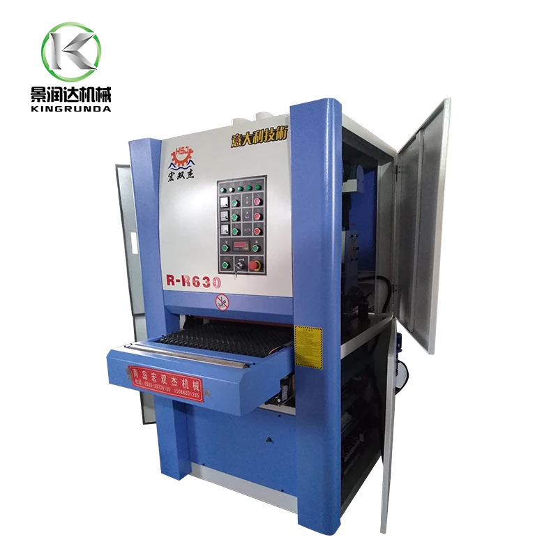 Wood thickness planer belt sander machine drum wood sanding machine