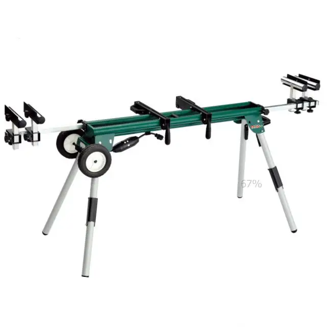 
Heavy Duty Universal Miter Saw Stand Work Station with 3 GFCI outlets Power Center 