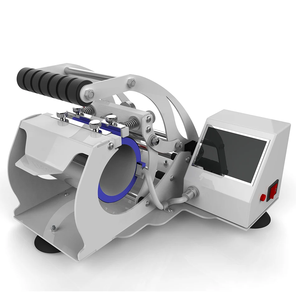 New arrival LCD touch screen mug heat transfer press machine