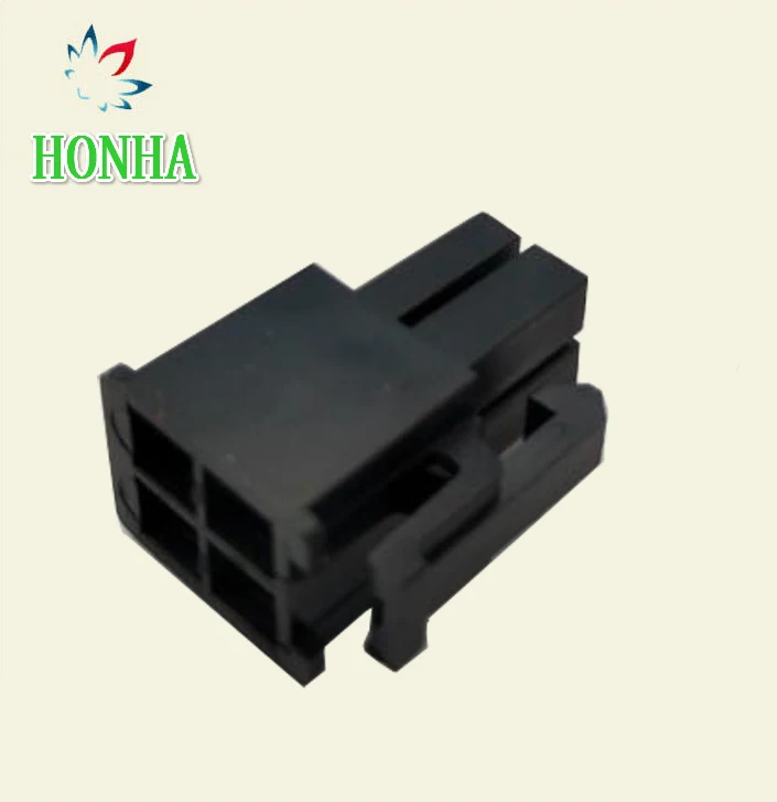 Molex 4 pin черный женский соединитель сетевого кабеля питания ATX разъем