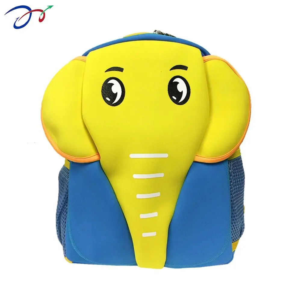 Custom 3D Printing Linen Kids Backpack School Bag Cute Carton Anime Girl Boy Kids Kindergarten Backpack