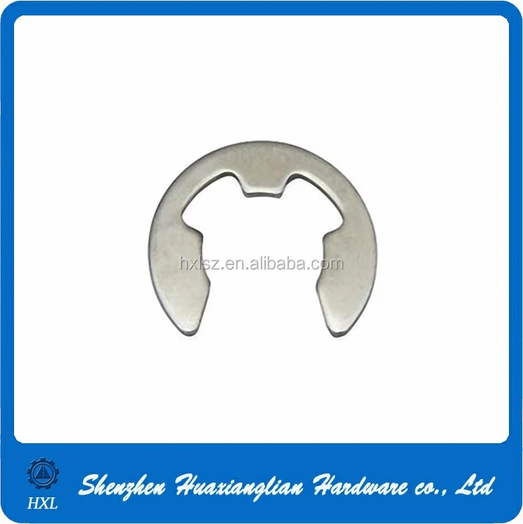 DIN 6797 stainless steel E-type lock ring retaining washer for shaft