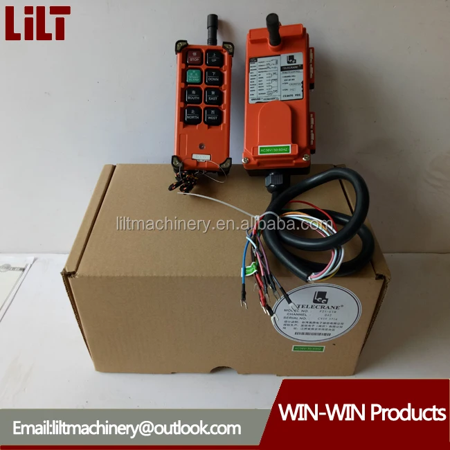 дистанционного управляемости Промышленные дистанционного управления № F21-E1 для мостового крана и электрической лебедкой