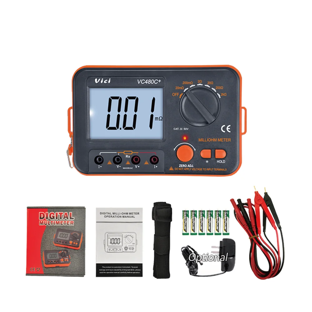 VC480C+ High Efficiency Digital Micro OHM Meter