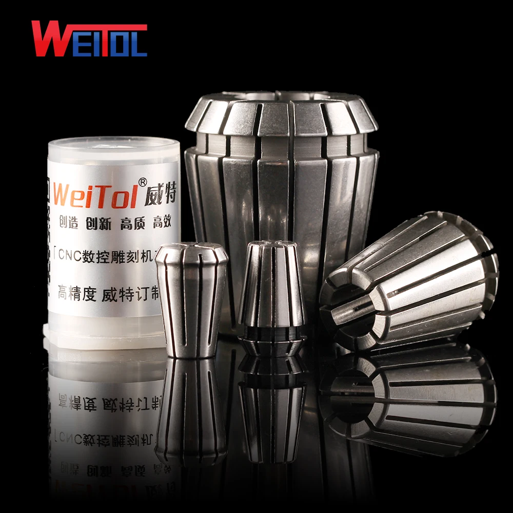 Пружинная Цанга WeiTol ER 11B аксессуары для гравировального инструмента фрезерного