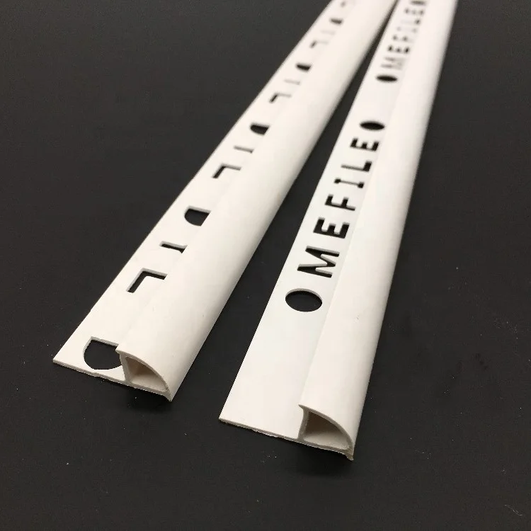 Plastic Tile Accessories Corner Trim Tile Edging Strip