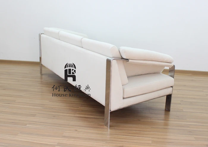 Shanghai new design living room 3 seater fabric sofa