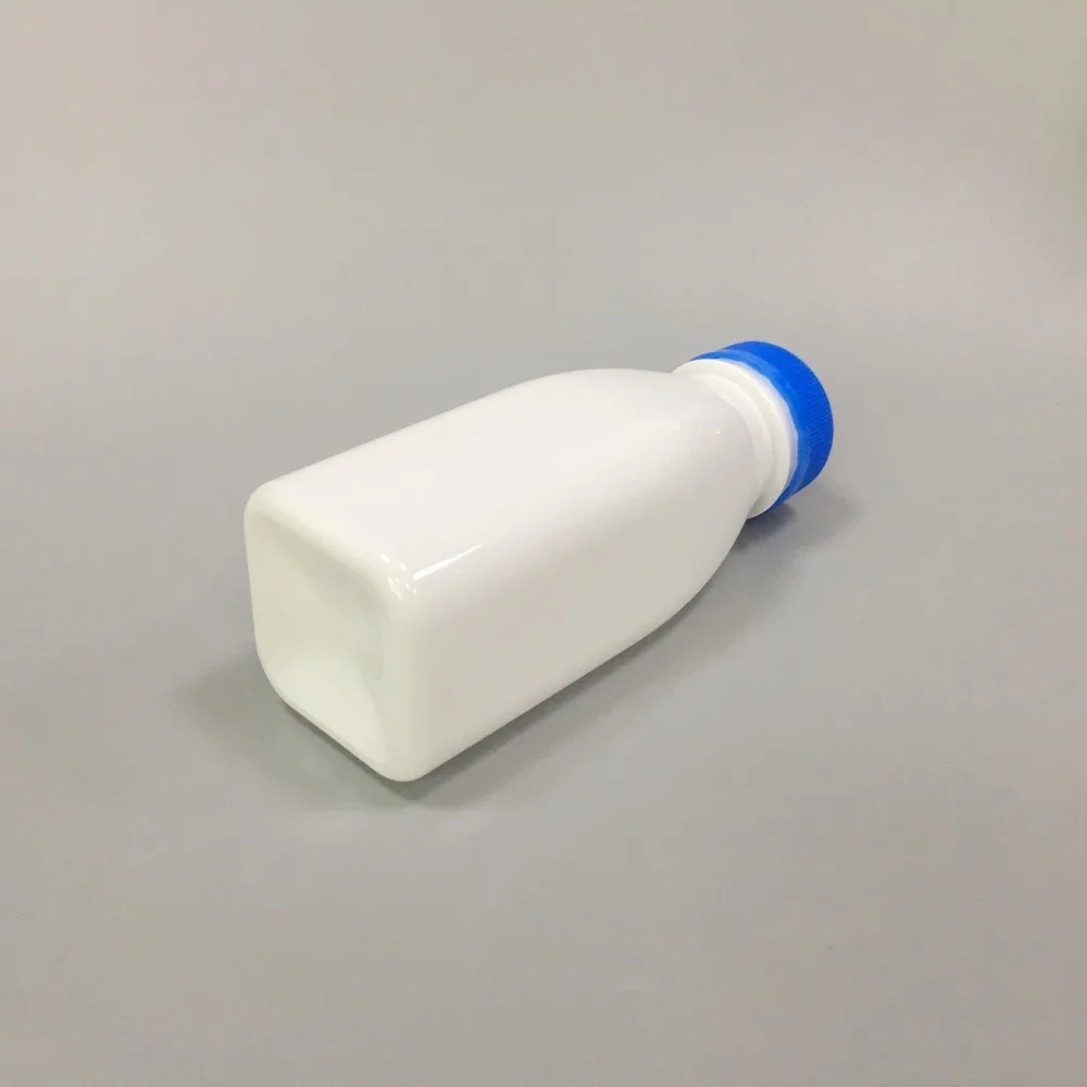 225ml White PET Plastic Bottle Milk Beverage Bottle