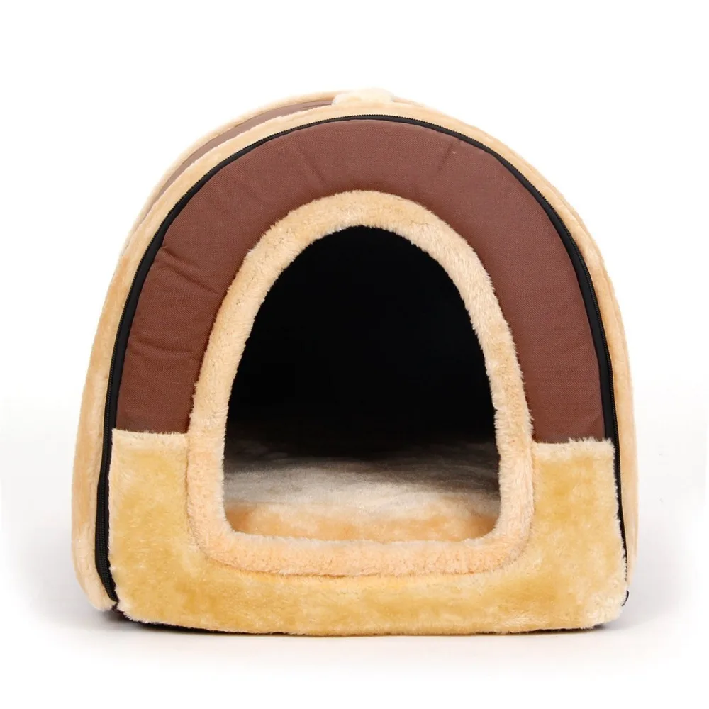 2-in-1 Pet house and Sofa Non-Slip Dog Cat Igloo Beds