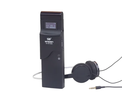 SINGDEN  6 channel  language translation system with voice interpretation system translation system SI-8000