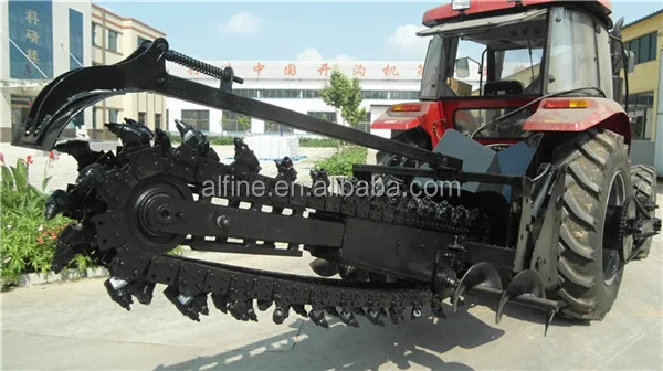 Best quality hard ground working asphalt trencher with bullet teeth.