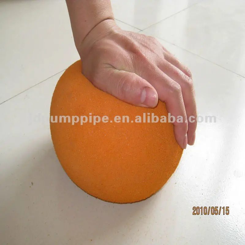 New Concrete Pump Pipe Cleaning Sponge Ball for Building Material Shops