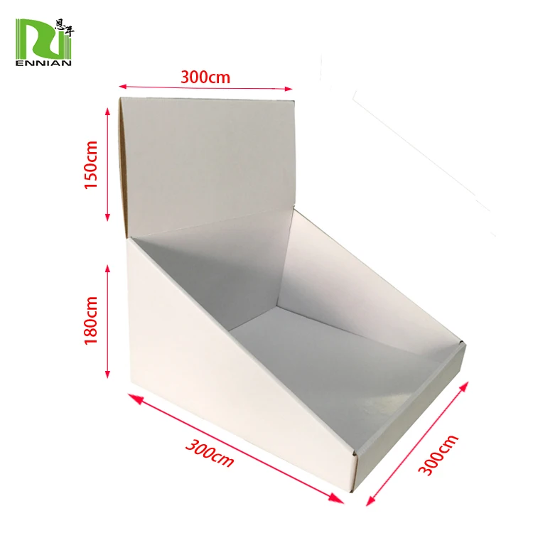 customized pop cardboard counter display box for bottles