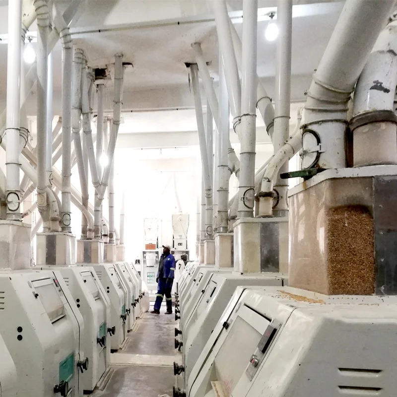 grain processing machine  automatic flour mill  wheat flour  milling machine