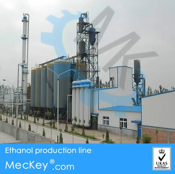 Meckey Turnkey Solution for Ethanol Processing Line Fuel Ethanol Plant Edible Ethanol Plant