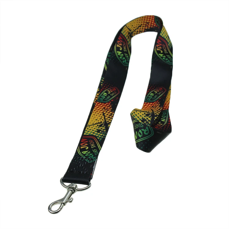 Free Sample Custom printed Name Tag Safety  Lanyard