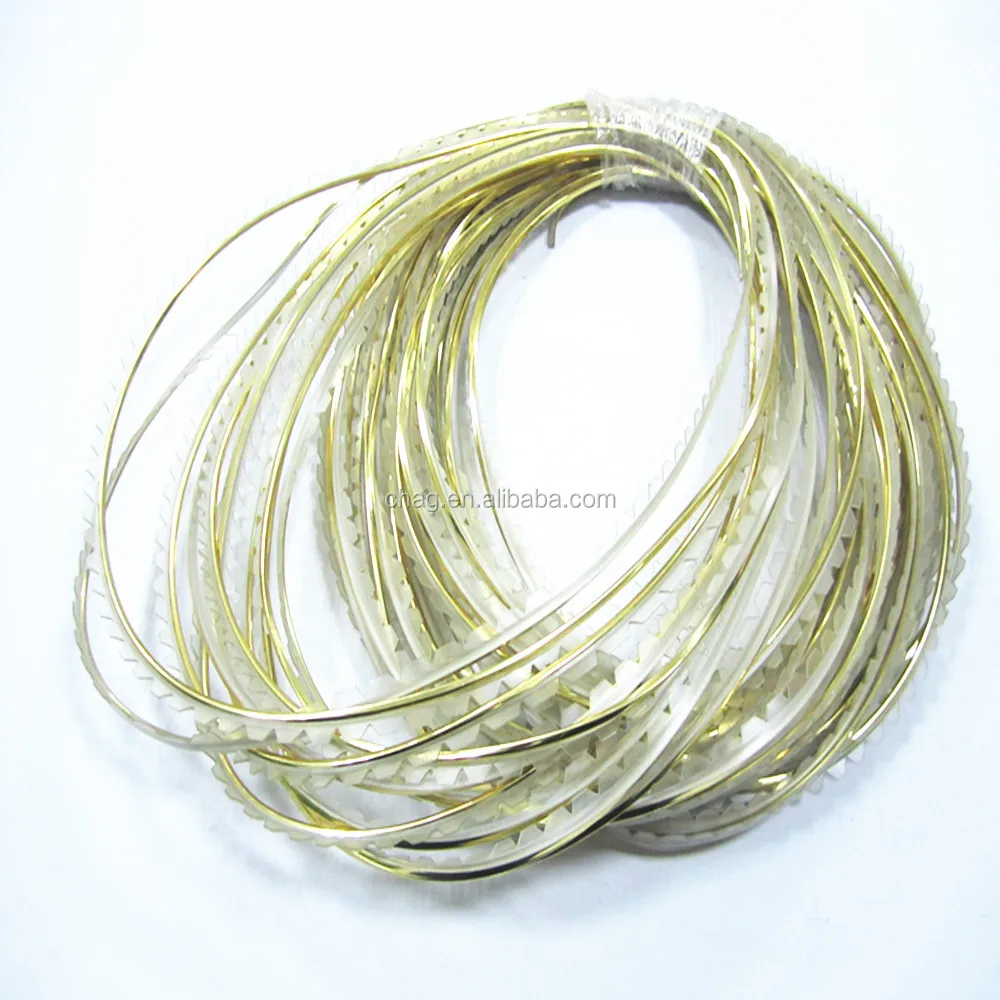 Pvc Shoe Welt with Sawtooth Golden Shoe Decorations Edge Banding piping cord design