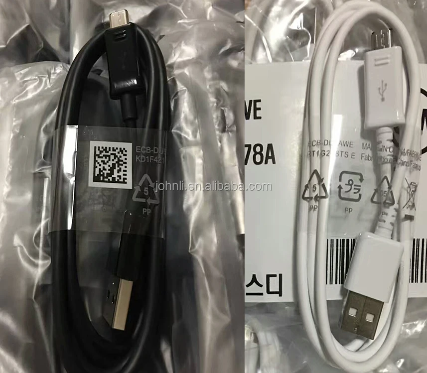 1M Android cable 3ft micro usb charging cable black white data cable for Samsung Galaxy S6 S4 S3 black and white