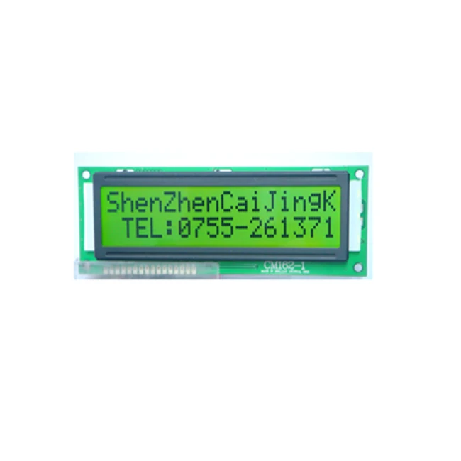 2020 big parallel interface Pins connector 16x2 character LCM lcd(CM162-1)