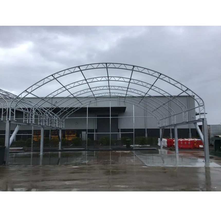 SSTC6040 large double truss container shelter