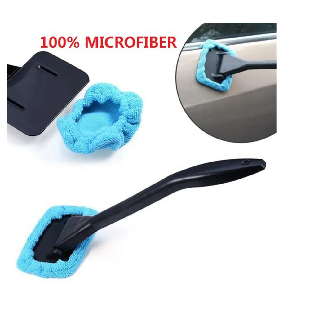 
2018 Microfiber cloth window glass wash tool windshield wonder cleaner car window cleaning brush 
