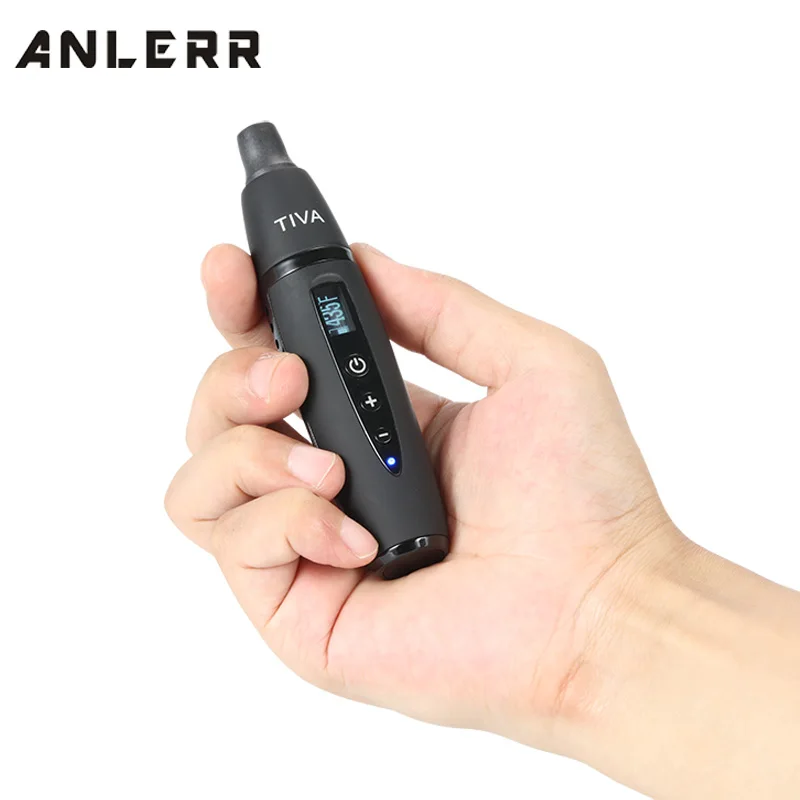 
100% Authentic Design Factory anlerr Tiva OLED non burning pencil vaporizer vapor/vape vaporizerfor dry herb vaping 