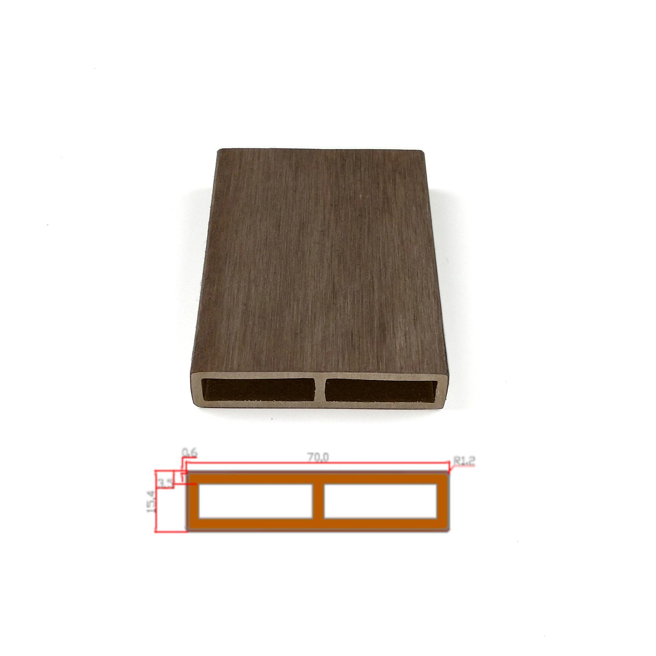 
European Design UV Resistance PVC WPC Fence Board 