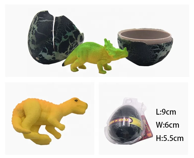 magic water growing dinosaur eggs with dinosaurs can grow up