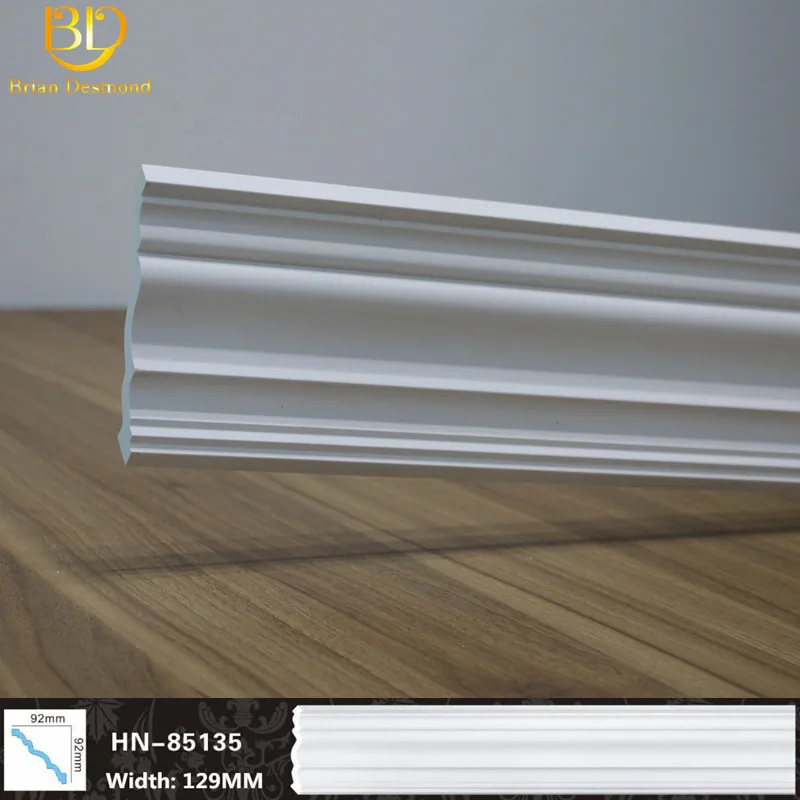 Foam Cornice Polyurethane Decoration Moulding PU foam moulding for home interior decoration