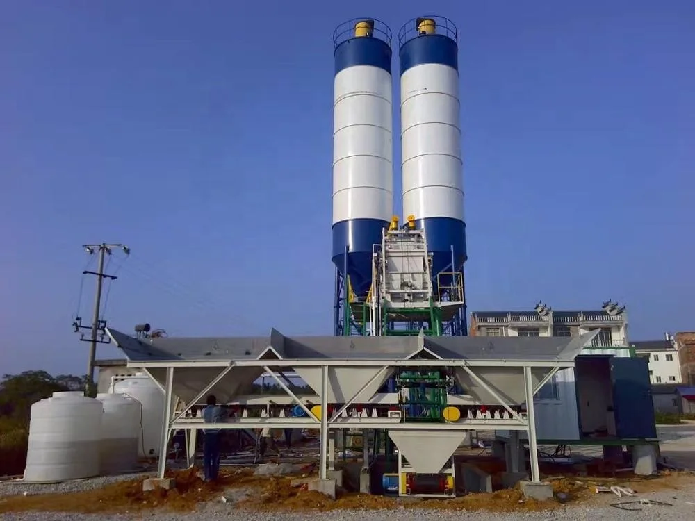 
Easy Operation Concrete Batching Plant HZS30/25 in China 