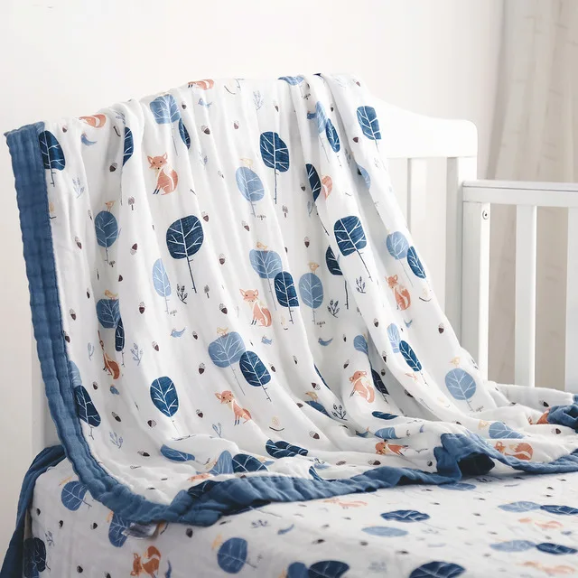 
Newborn Muslin 100% Cotton Soft Baby Blanket Swaddling Baby Bedding Blankets Swaddle Wrap Kids Bath Towel 