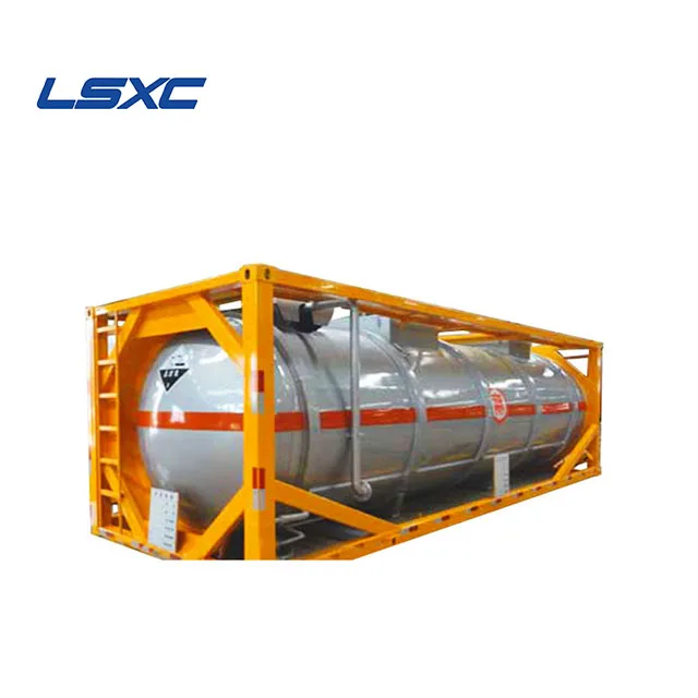 Best Quality 20FT 40FT Liquid Chemical Tank Stainless Steel Tank Container