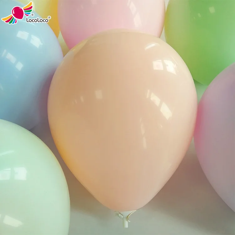 Pastel Macaroon Macaron  Fill Normal Air Helium Gas Party Ballons/Balons/Baloons/Balloons