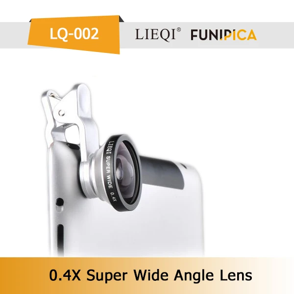 Смартфон камеры супер широкий 0.4x lieqi универсальный зажим объектив для galaxy note 3 LQ-002