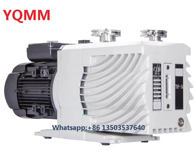 TRP series double stage rotary vane vacuum pump TRP-12 TRP-24 TRP-36 TRP-48 TRP-60 TRP-90